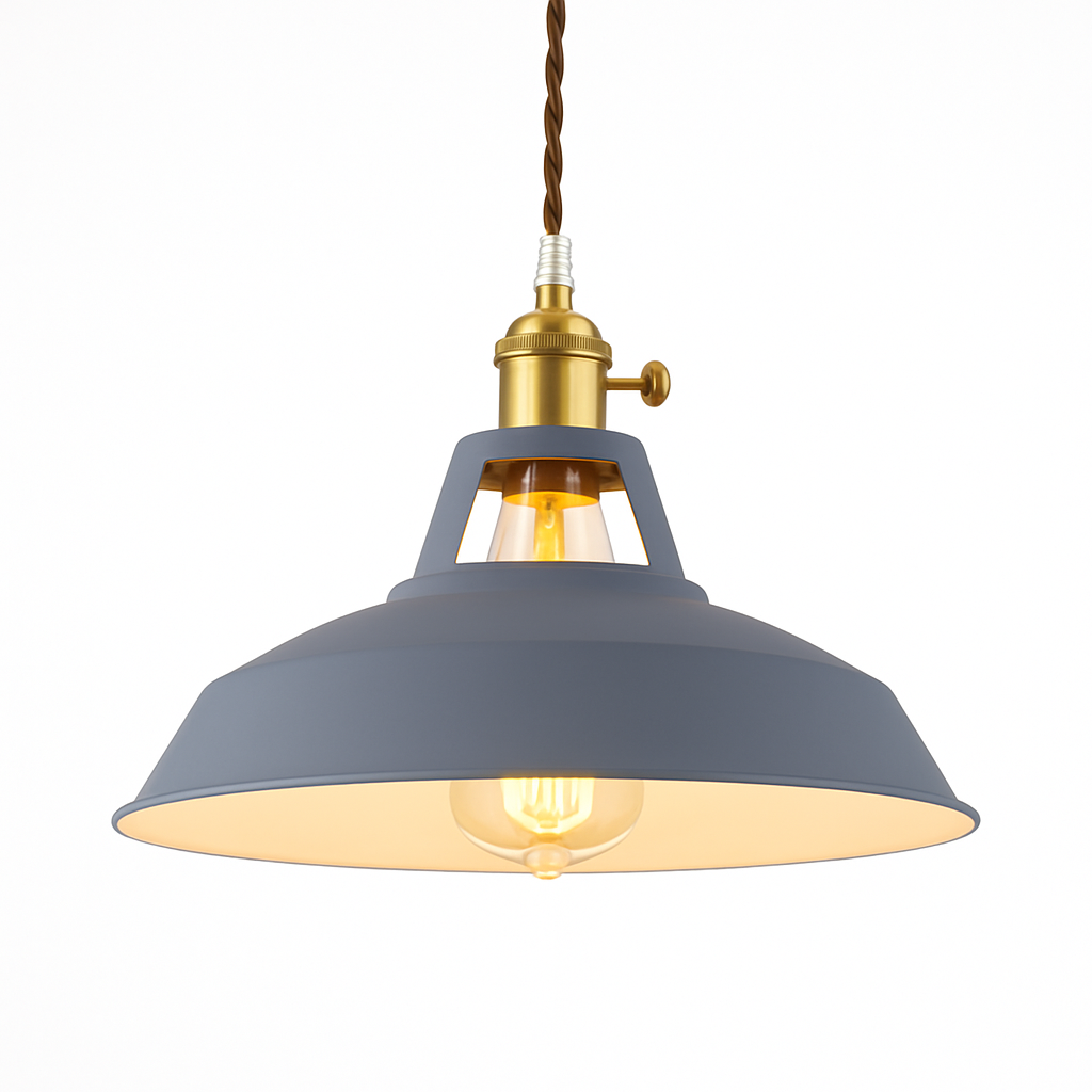 Kleurige Metaal-LED-Pendellamp Loft