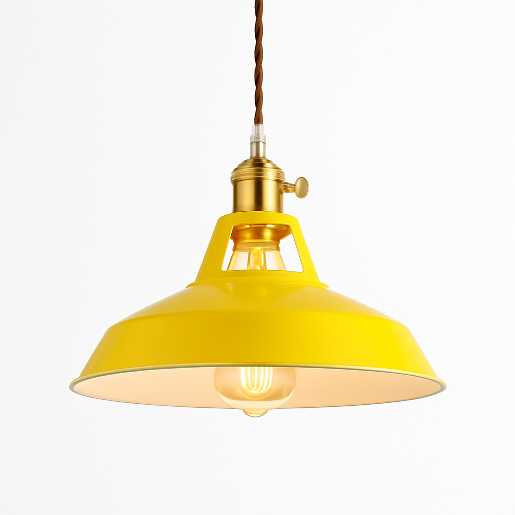 Kleurige Metaal-LED-Pendellamp Loft