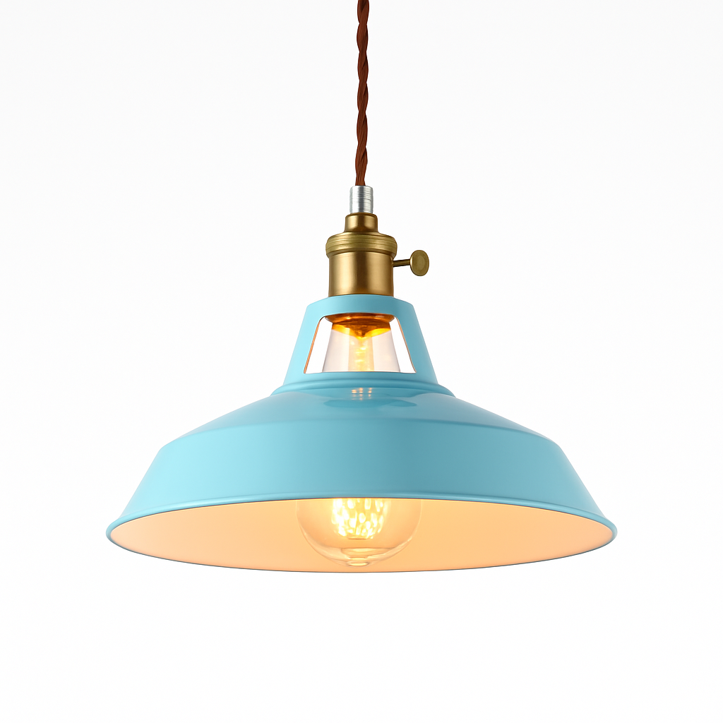 Kleurige Metaal-LED-Pendellamp Loft