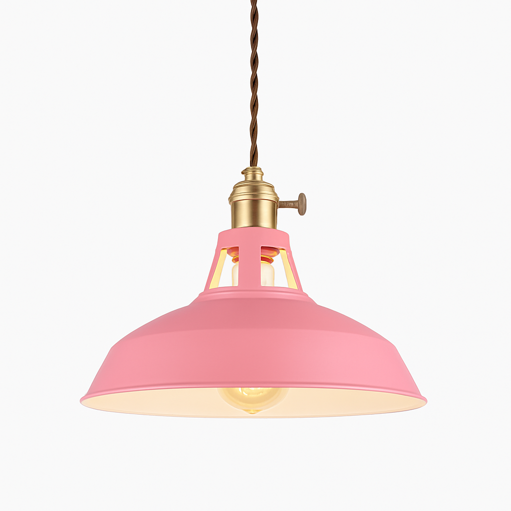 Kleurige Metaal-LED-Pendellamp Loft