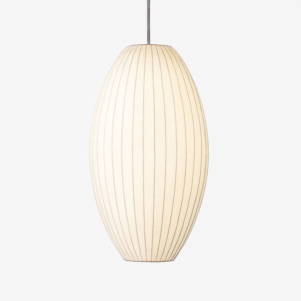 Moderne Papierpendelleuchte in Japanse Stijl Silk