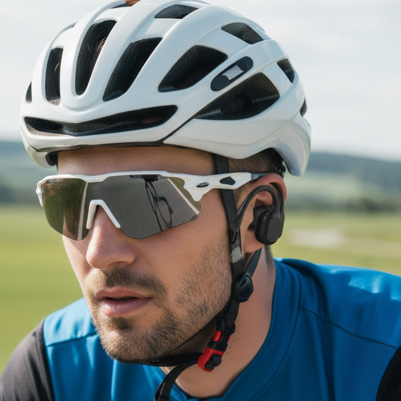 Waterdichte Beengeleidingskoptelefoon Met Bluetooth 5.4 En Ingebouwde MP3-speler (32 GB)