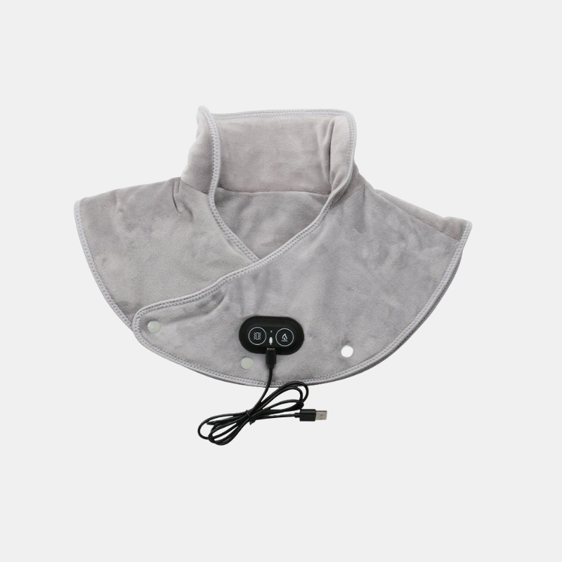 Ergonomische Elektrische Warmtemasseur voor Nek en Schouders met Instelbare Vibratiemassage