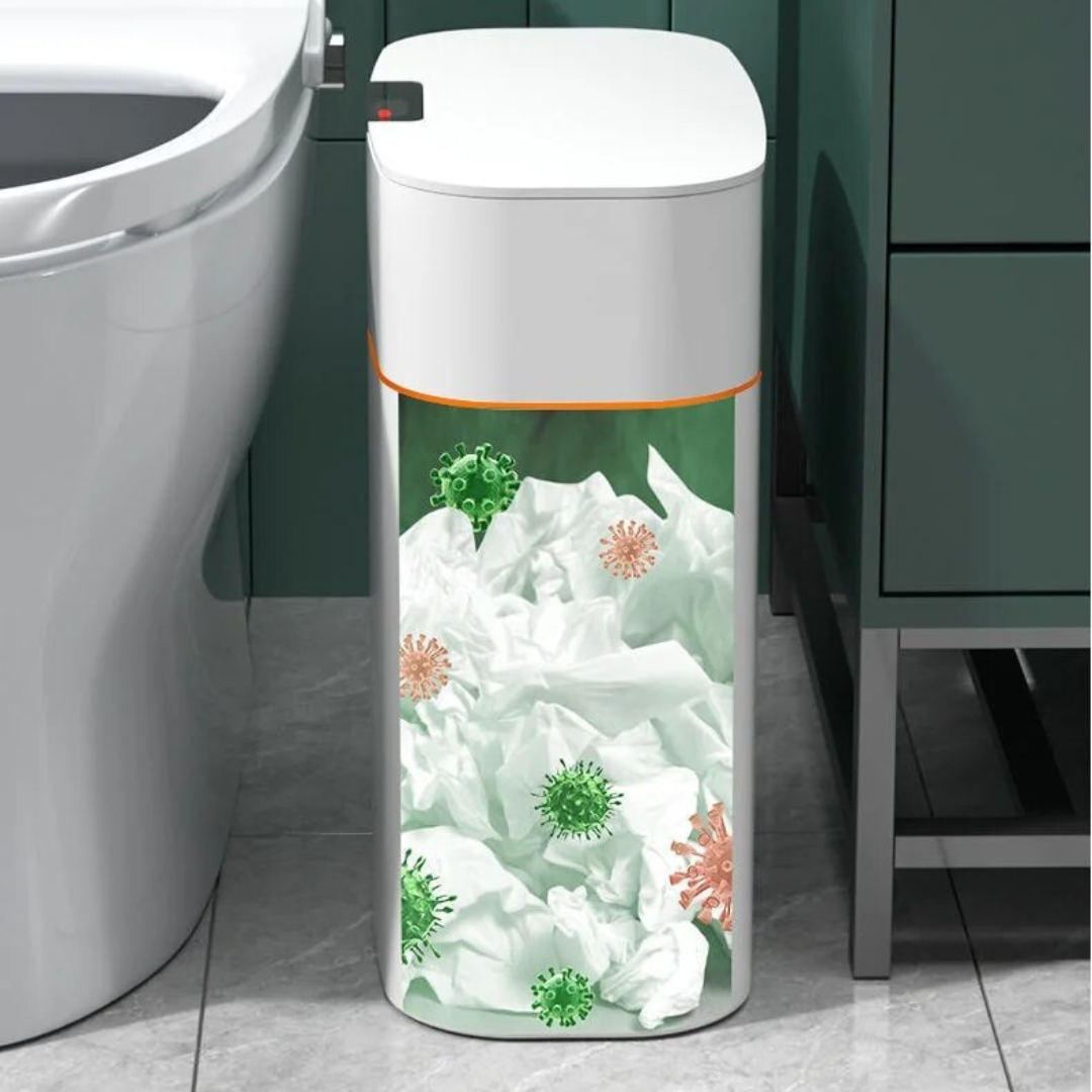 Intelligente prullenbak | Stijlvol en met bewegingssensor