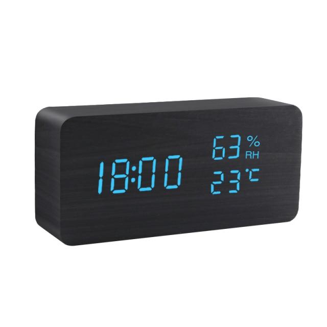 Boom Minimalistische LED Wekker Met Alarm En Digitale Wekker