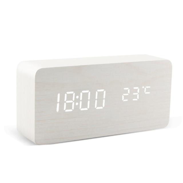 Boom Minimalistische LED Wekker Met Alarm En Digitale Wekker