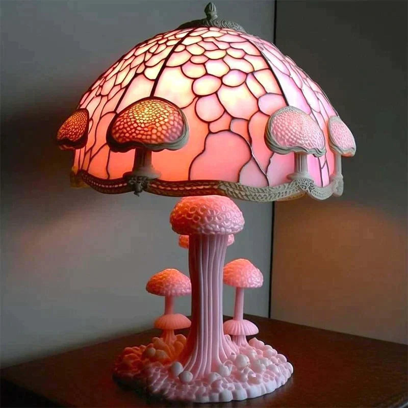 AuraGlass - Magische gekleurde glazen lamp voor een ontspannende sfeer