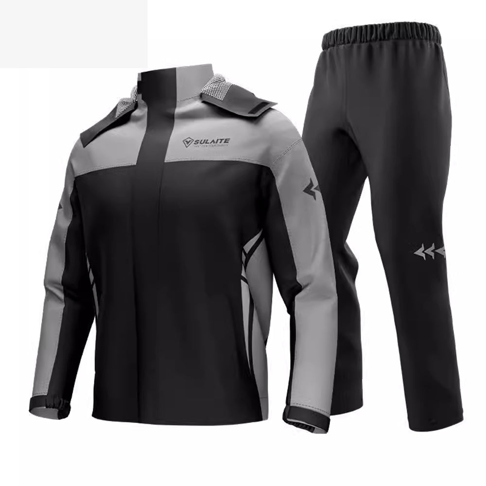 Unisex Waterdicht Regenpak – Lichtgewicht en Comfortabele Regenkleding voor Outdoor