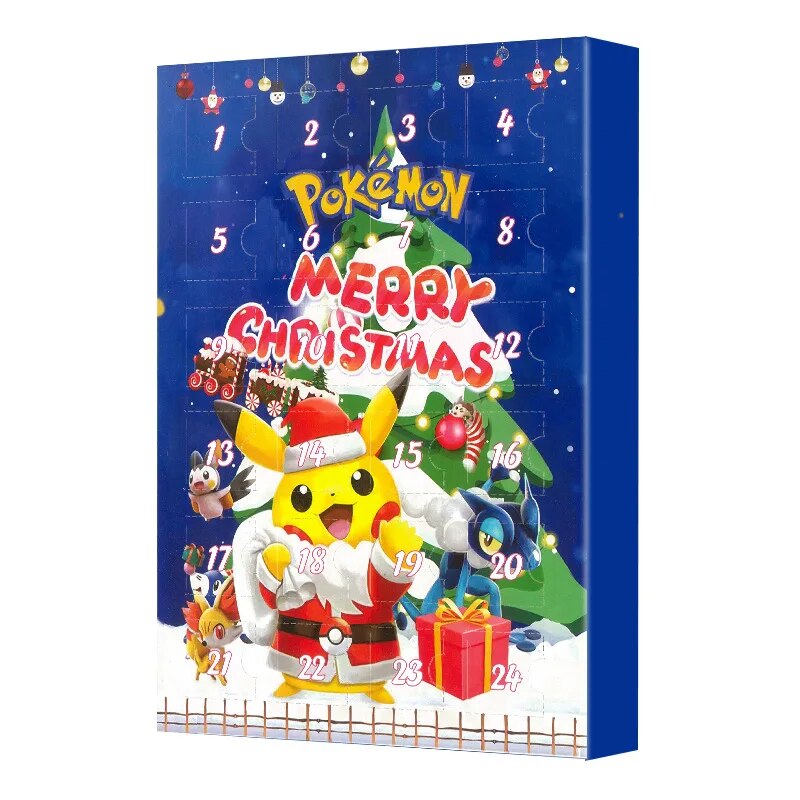 24 Pokémon-figuren & Adventskalender