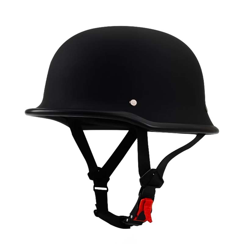 RidgeBolt Vintage Half-Face Helm ECE En DOT Gecertificeerd
