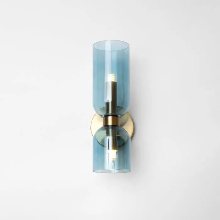 Dubbele Hoofd Glazen Wandlamp LED Sconces