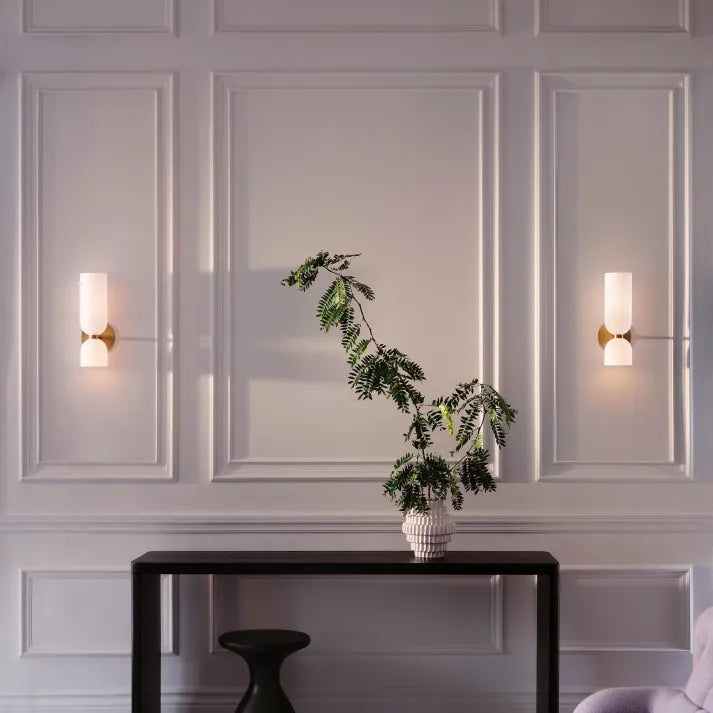Dubbele Hoofd Glazen Wandlamp LED Sconces