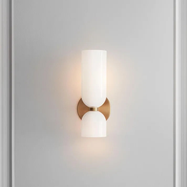 Dubbele Hoofd Glazen Wandlamp LED Sconces