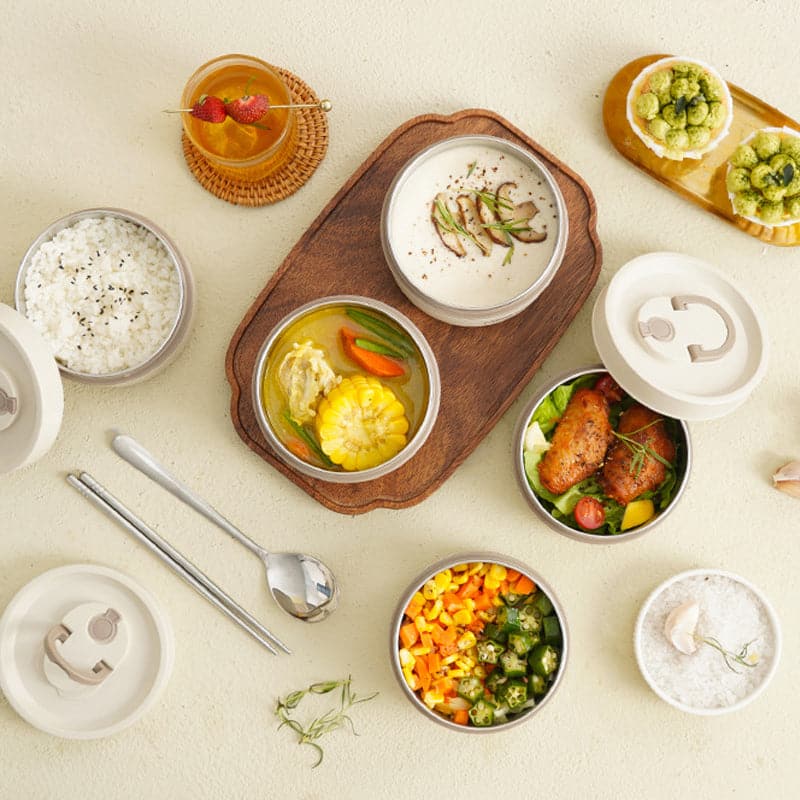 Thermo Lunchdoos | Thermobehouder voor Eten | WarmBox