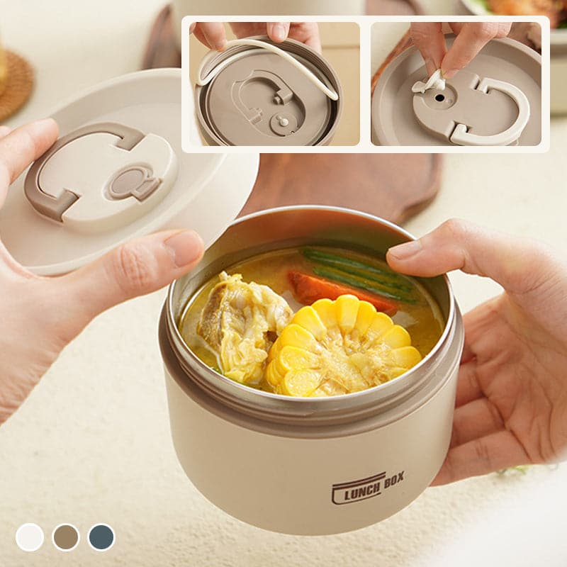 Thermo Lunchdoos | Thermobehouder voor Eten | WarmBox