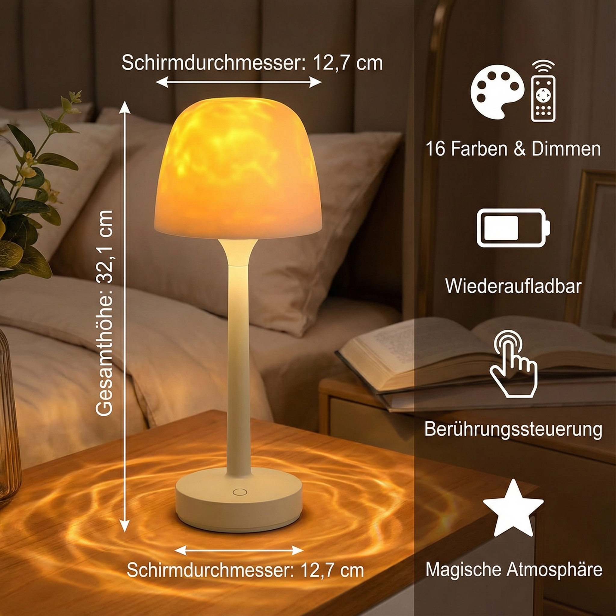 Magische Tafellamp Sfeerlicht voor Elke Ruimte