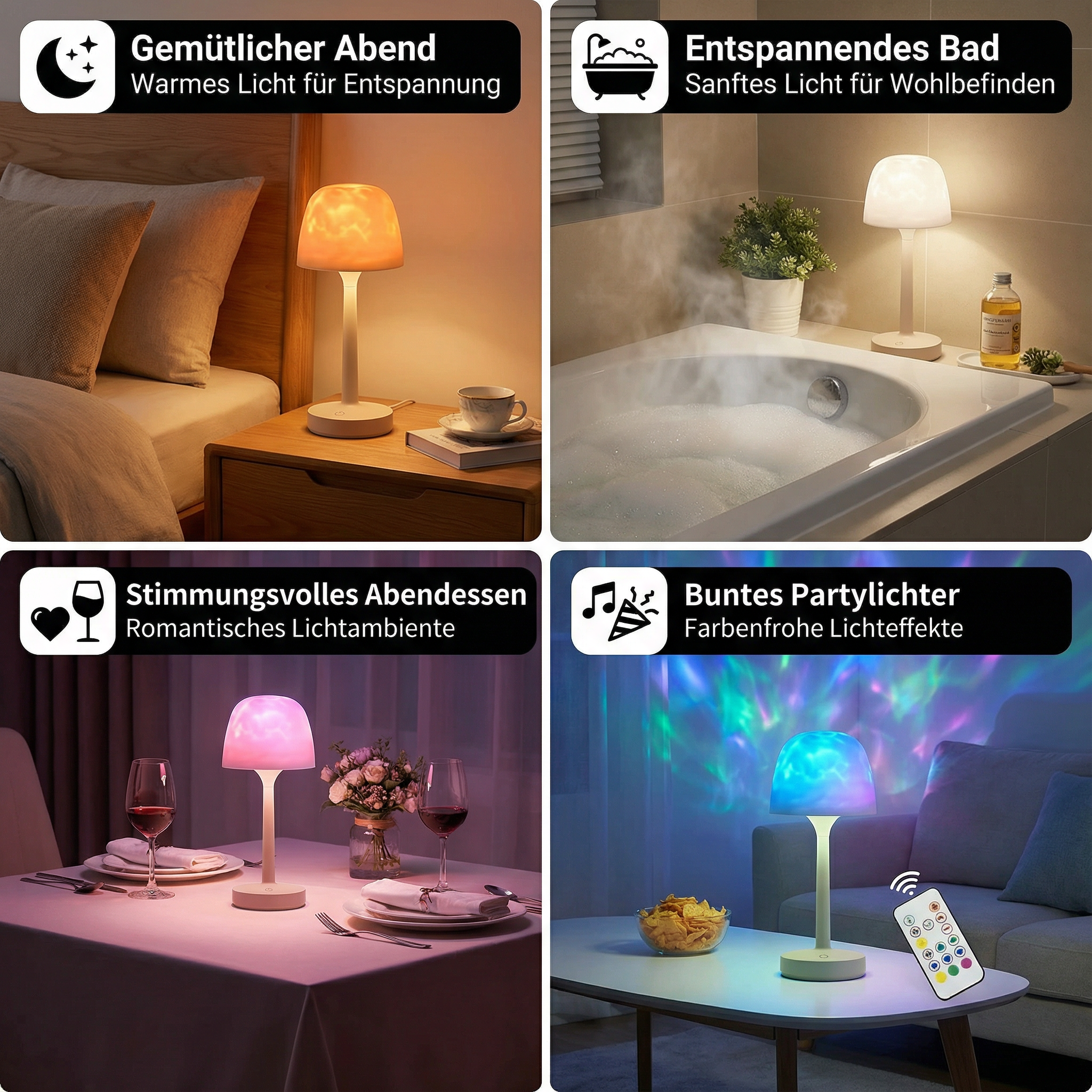 Magische Tafellamp Sfeerlicht voor Elke Ruimte