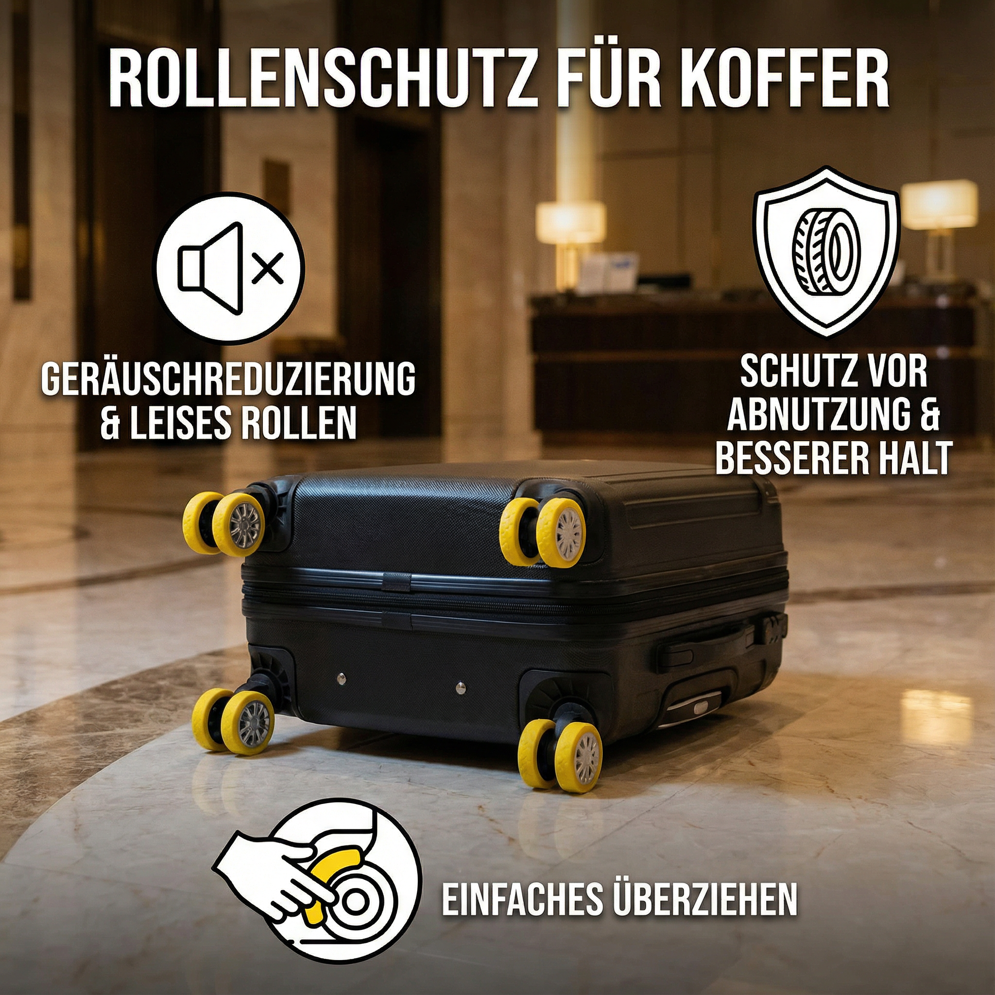 Rolbescherming voor Koffers