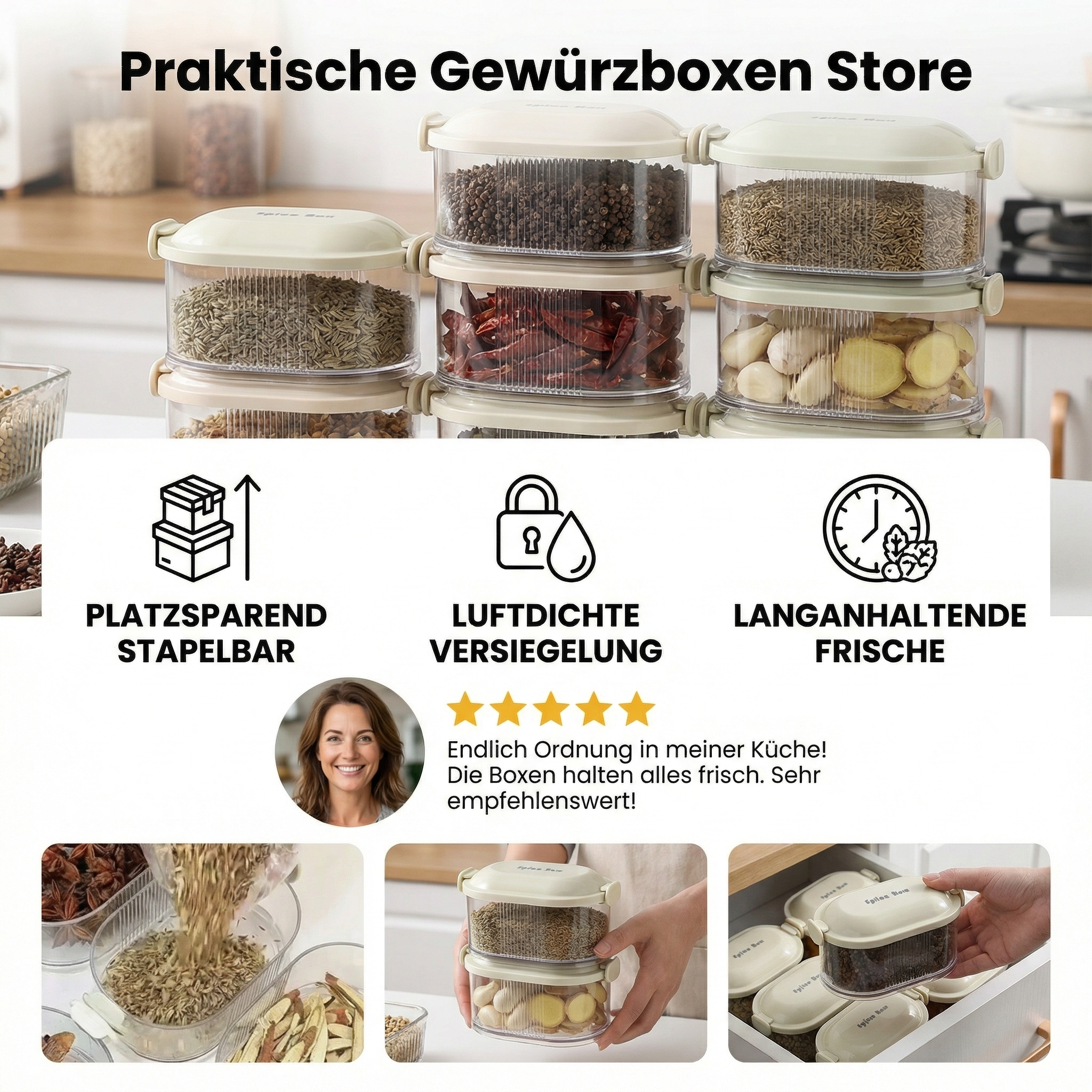 Praktische Kruidenboxen