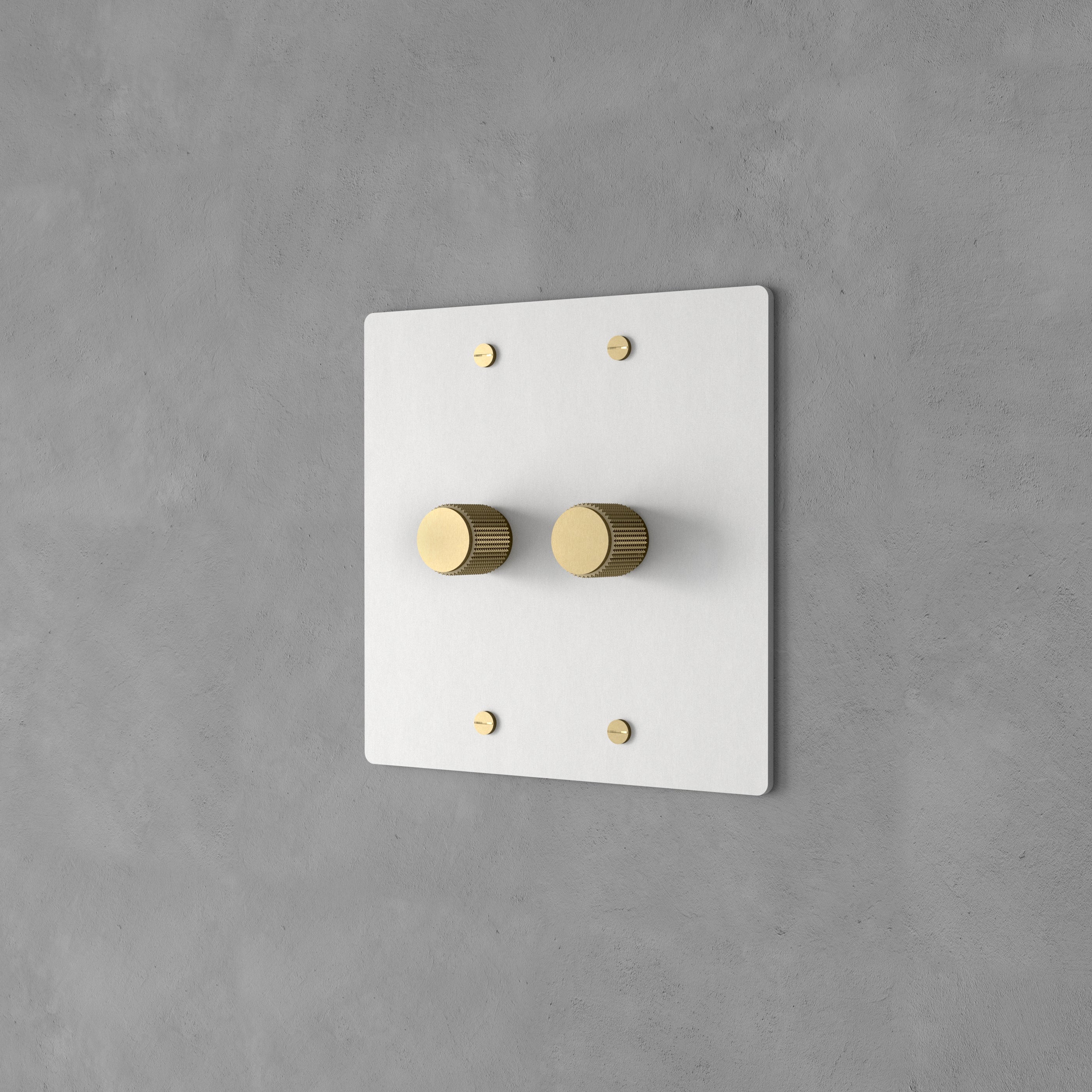 Messing Dimmer Schakelaar