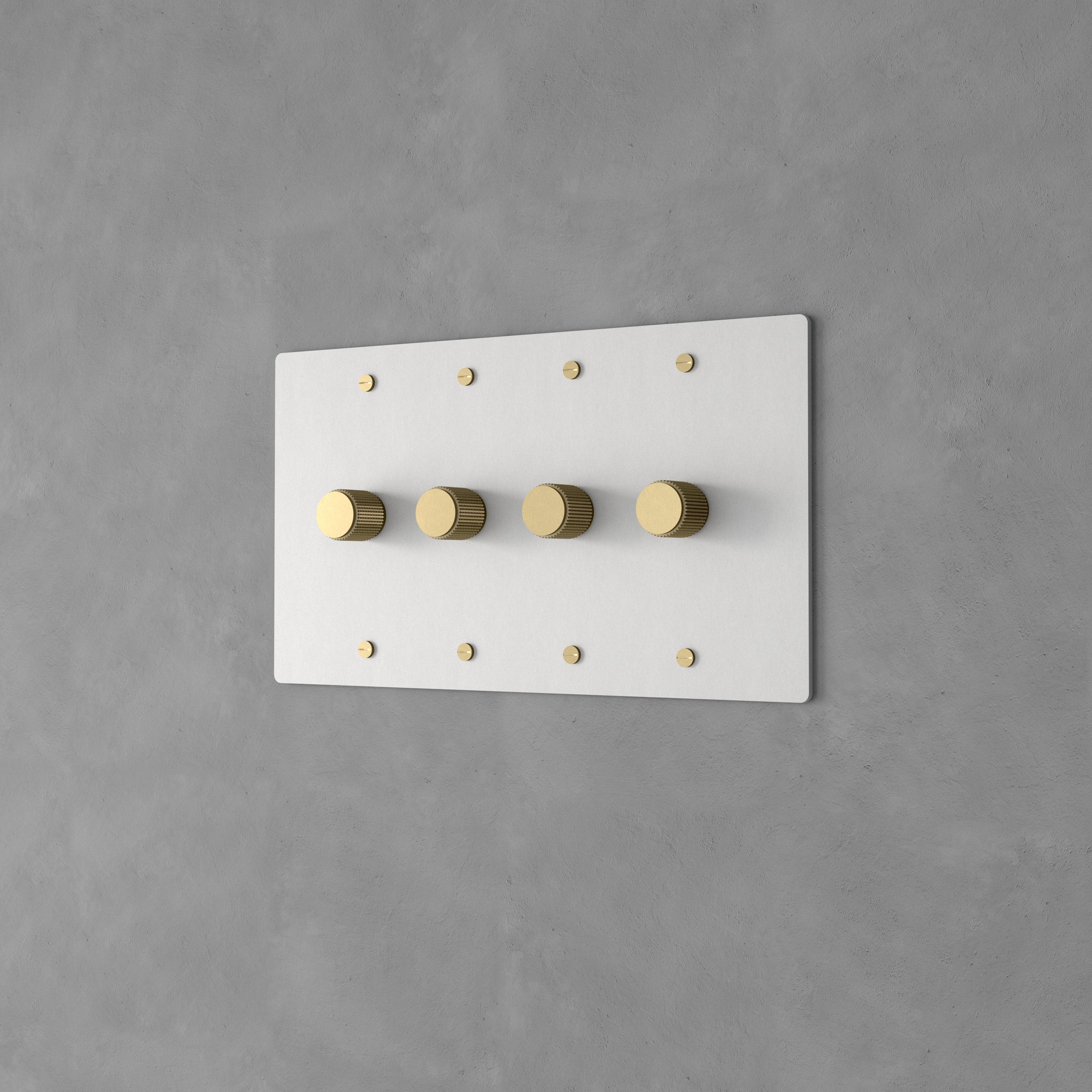 Messing Dimmer Schakelaar