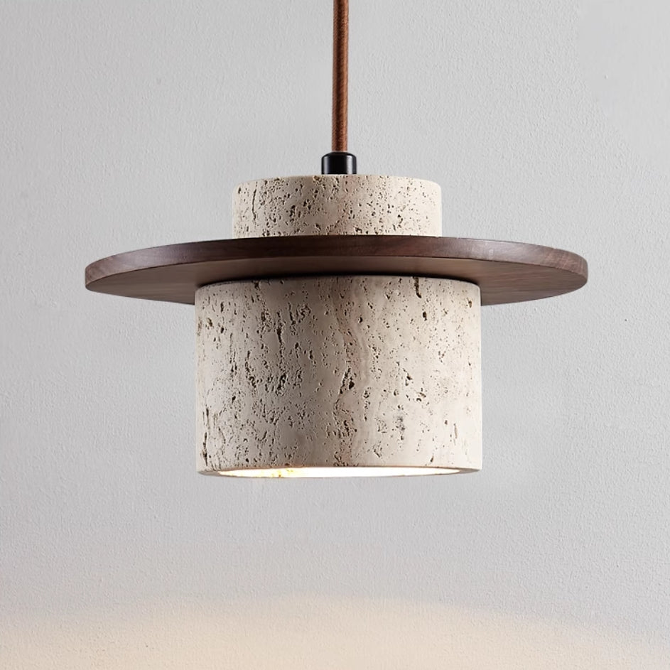 Travertine hanglamp
