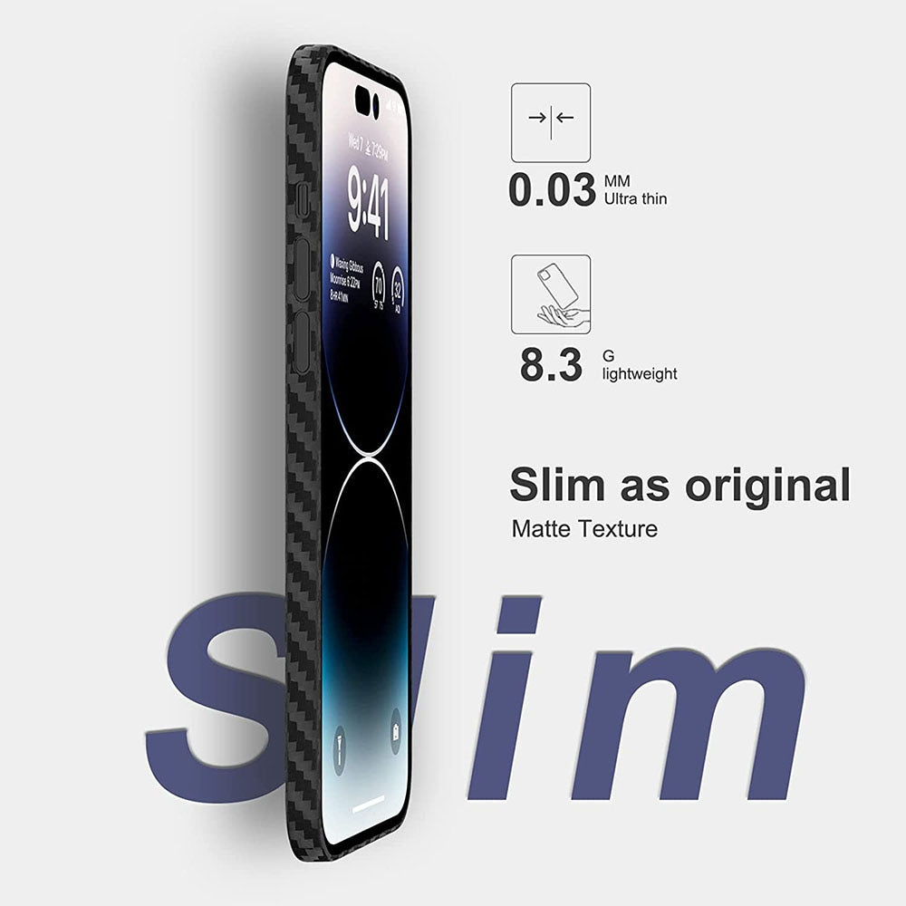 0.3mm Ultra Dunne Textuur Matte Hardcase Voor iPhone