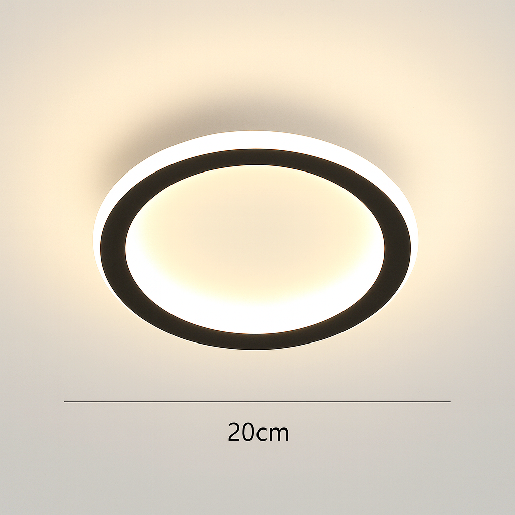 Scandinavische LED Rond-Plafondlamp | 1-Licht