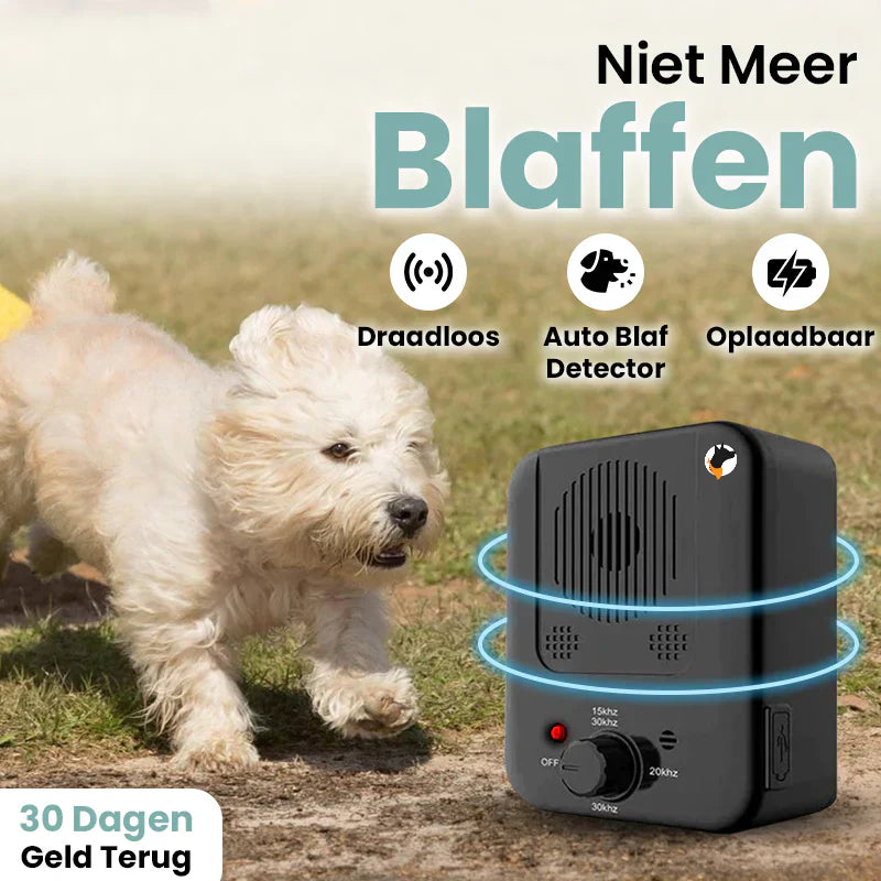 CanineElegance Pijnvrij Anti-blafapparaat | Effectief blafpreventiesysteem voor een harmonieuze omgeving