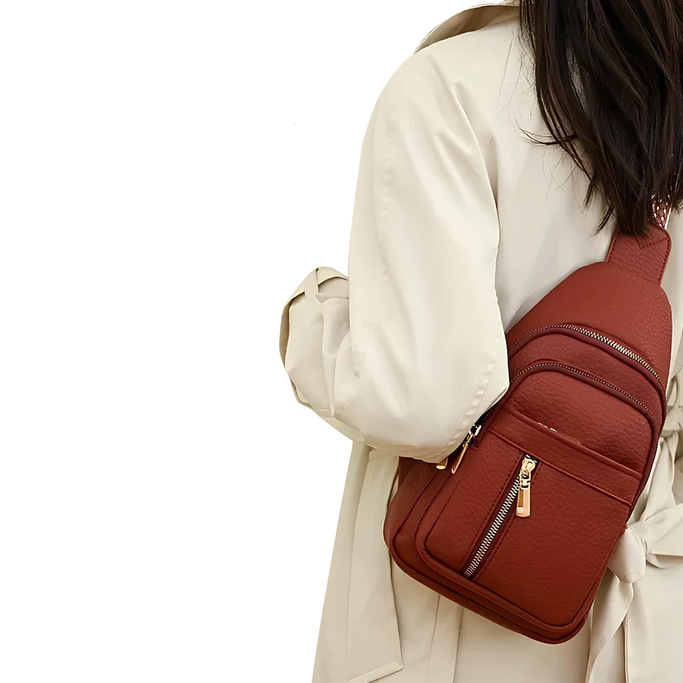 LuxuraGuard Chic Schoudertas | Stijlvol ontwerp tegen diefstal voor veilige dagelijkse gebruik