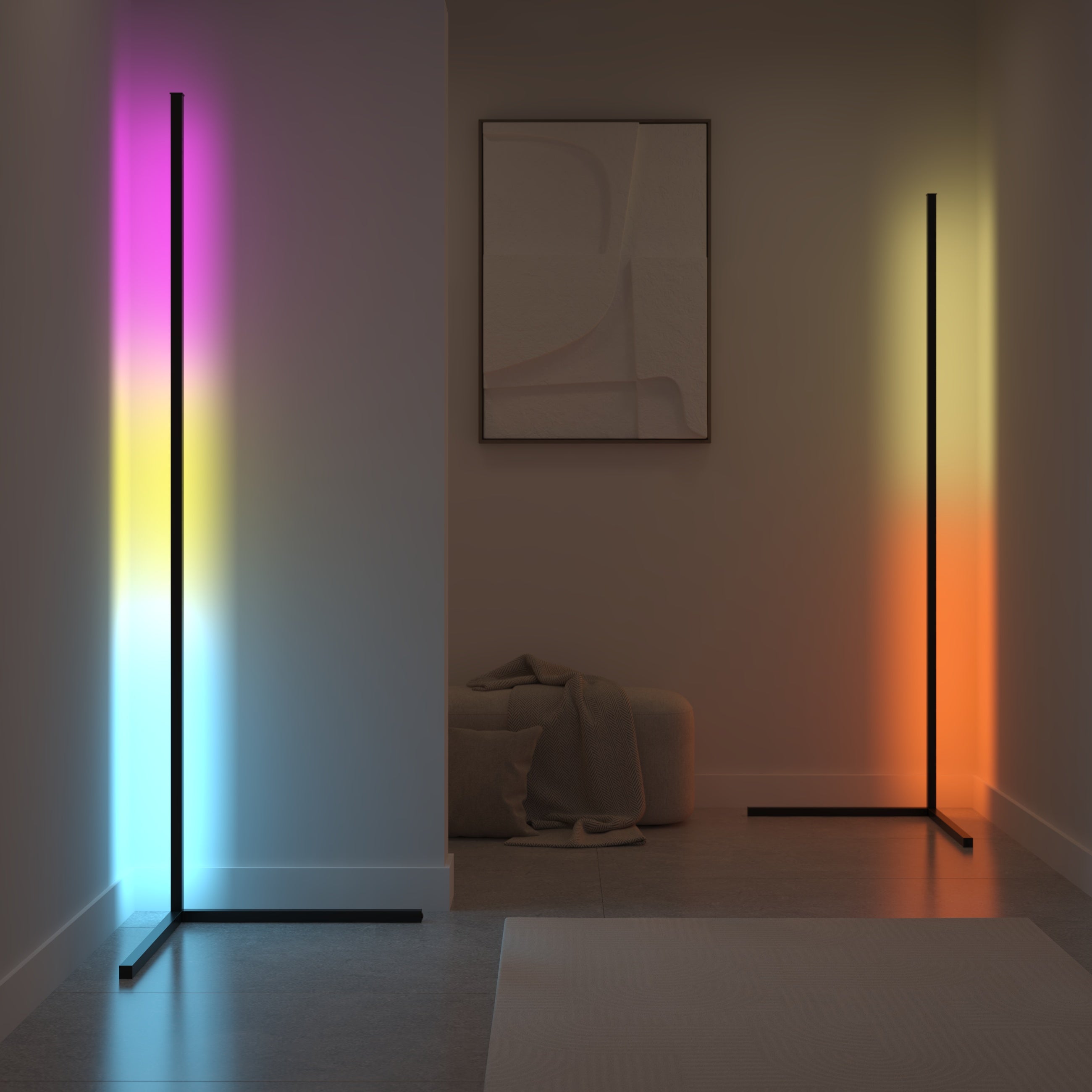 Hoek Vloerlamp XL