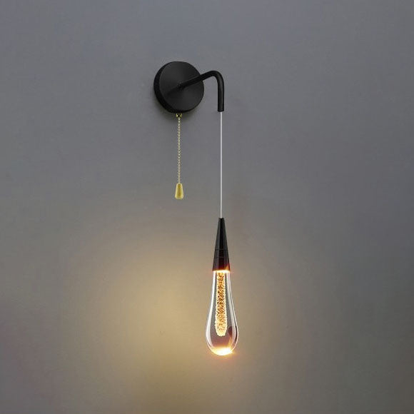 LumeTear Luxe LED Wandlamp Dimbaar Druppelontwerp voor Slaapkamer en Woonkamer