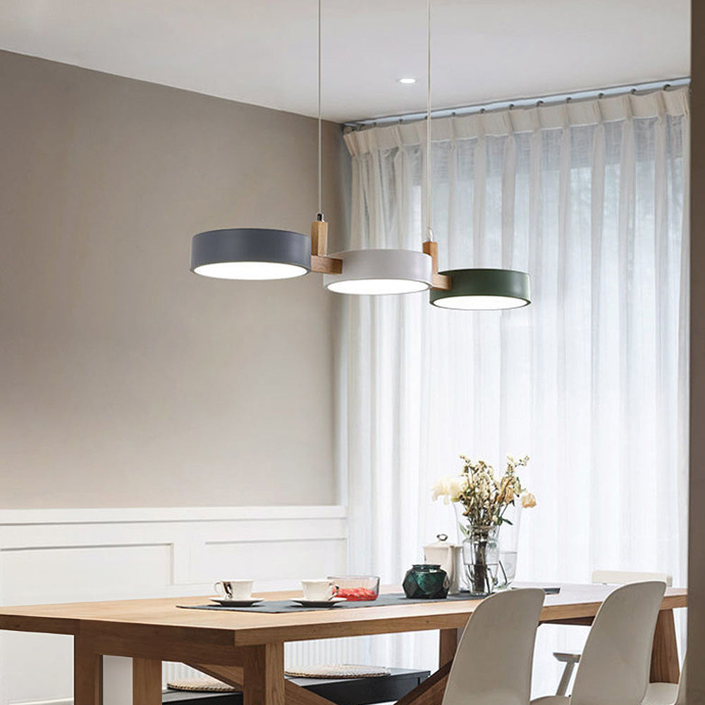 Noordse Flush Plafondlamp Met Meerdere Koppen Voor Keukens En Eetkamers