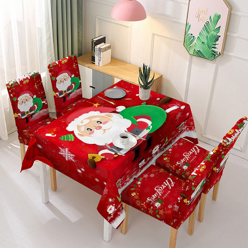 JoyTable Kersttafelkleed – Feestelijk tafelkleed van duurzame stof voor de feestdagen