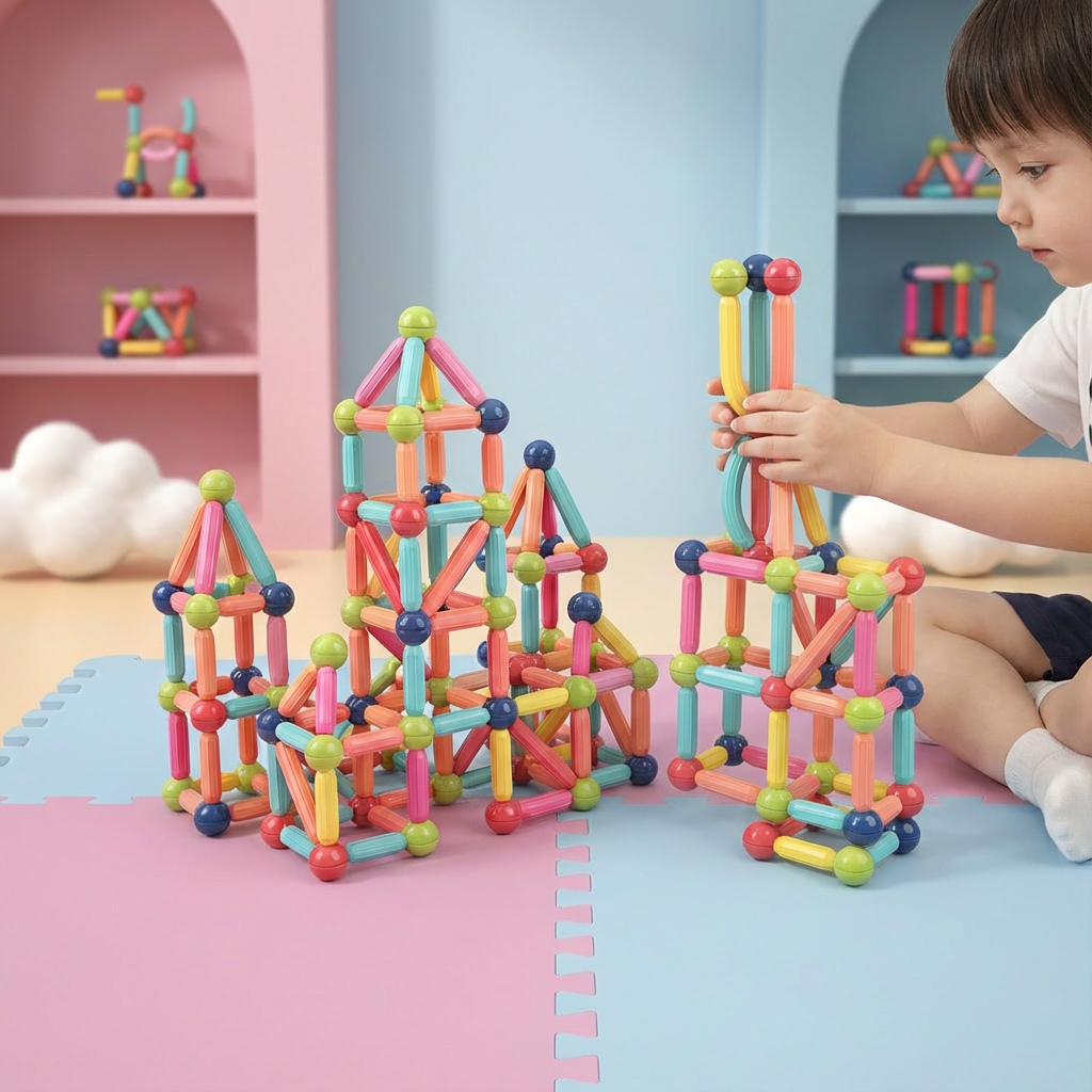 Magnetische Bouwstenen Creatieve Speelset