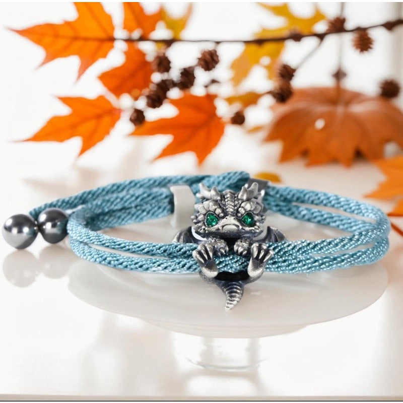 Handgemaakte Verstelbare Baby Draak Armband