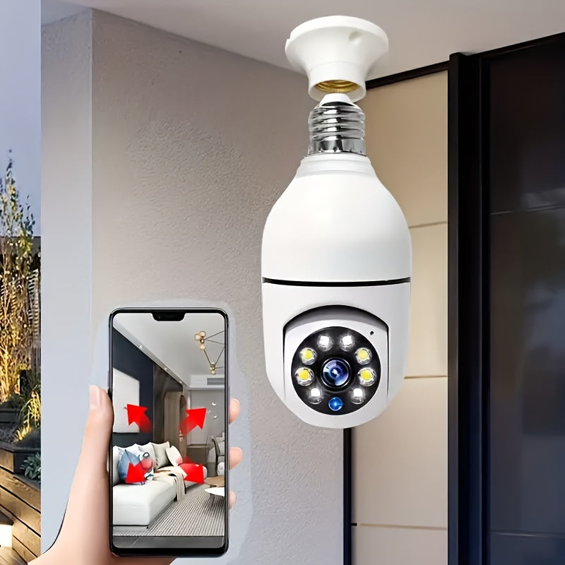 Slimme Lamp Camera met HD Kwaliteit, Nachtzicht en Twee-Weg Audio voor Verbeterde Hu beveiling