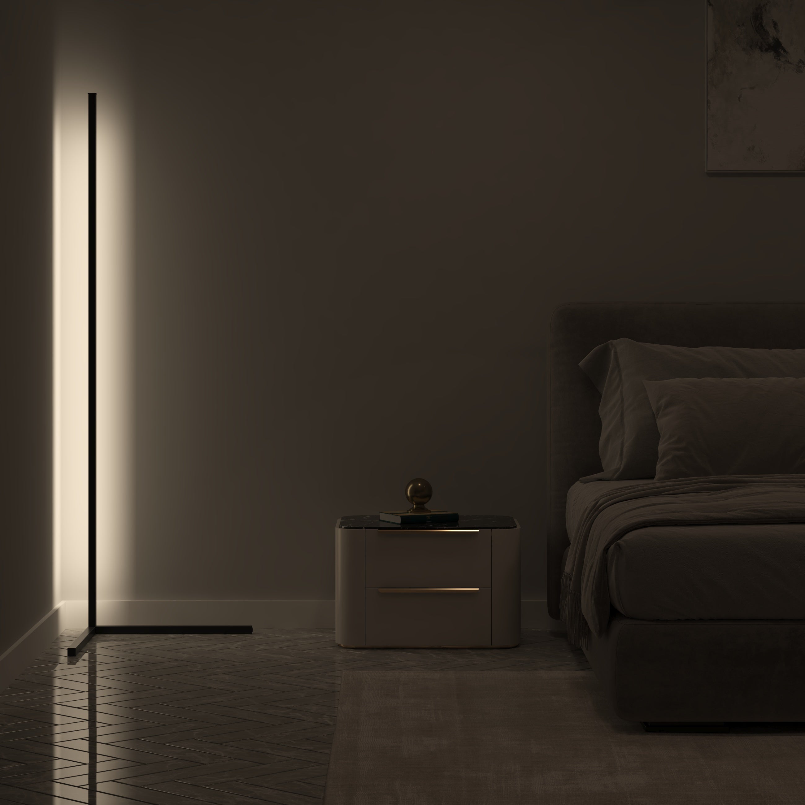 Hoek Vloerlamp XL