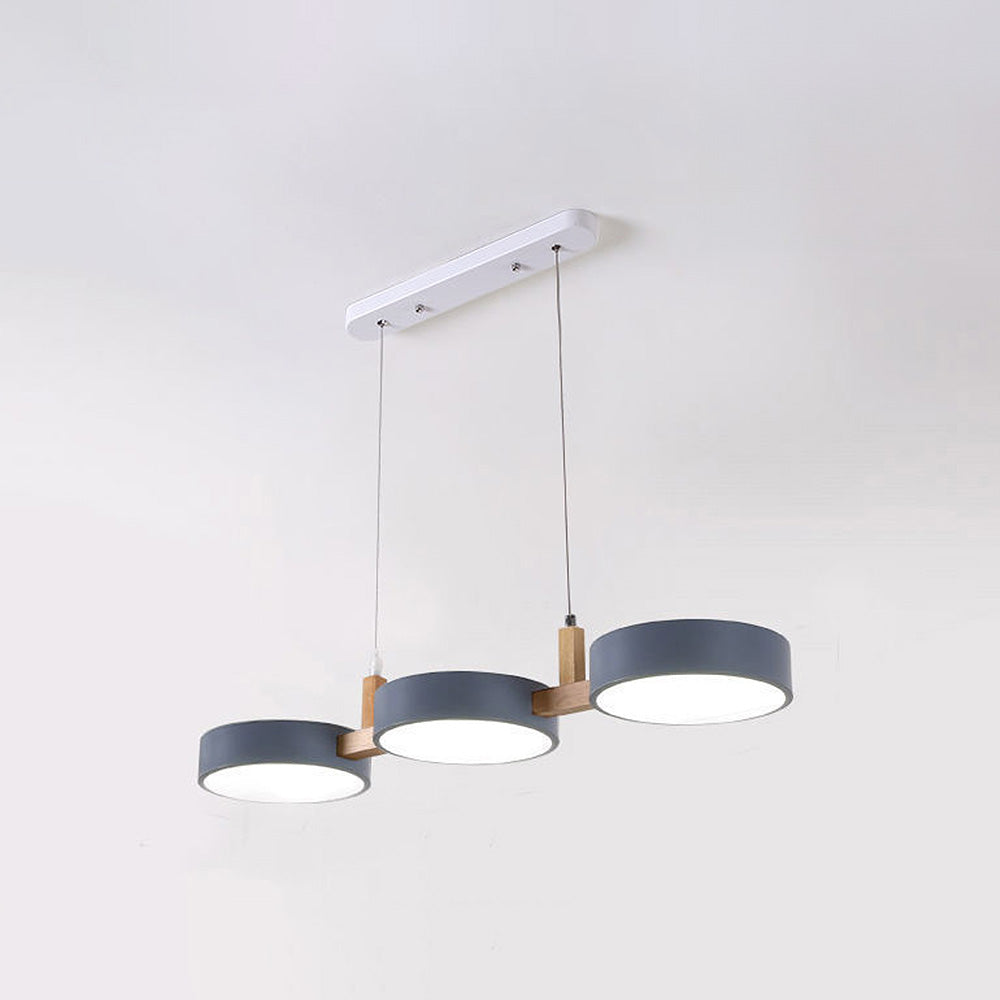 Noordse Flush Plafondlamp Met Meerdere Koppen Voor Keukens En Eetkamers