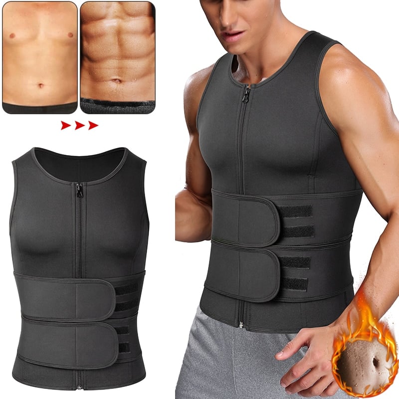 LuxuraFit Heren Sauna Vest & Taille Trainer | Versterkt je training met comfort en stijl