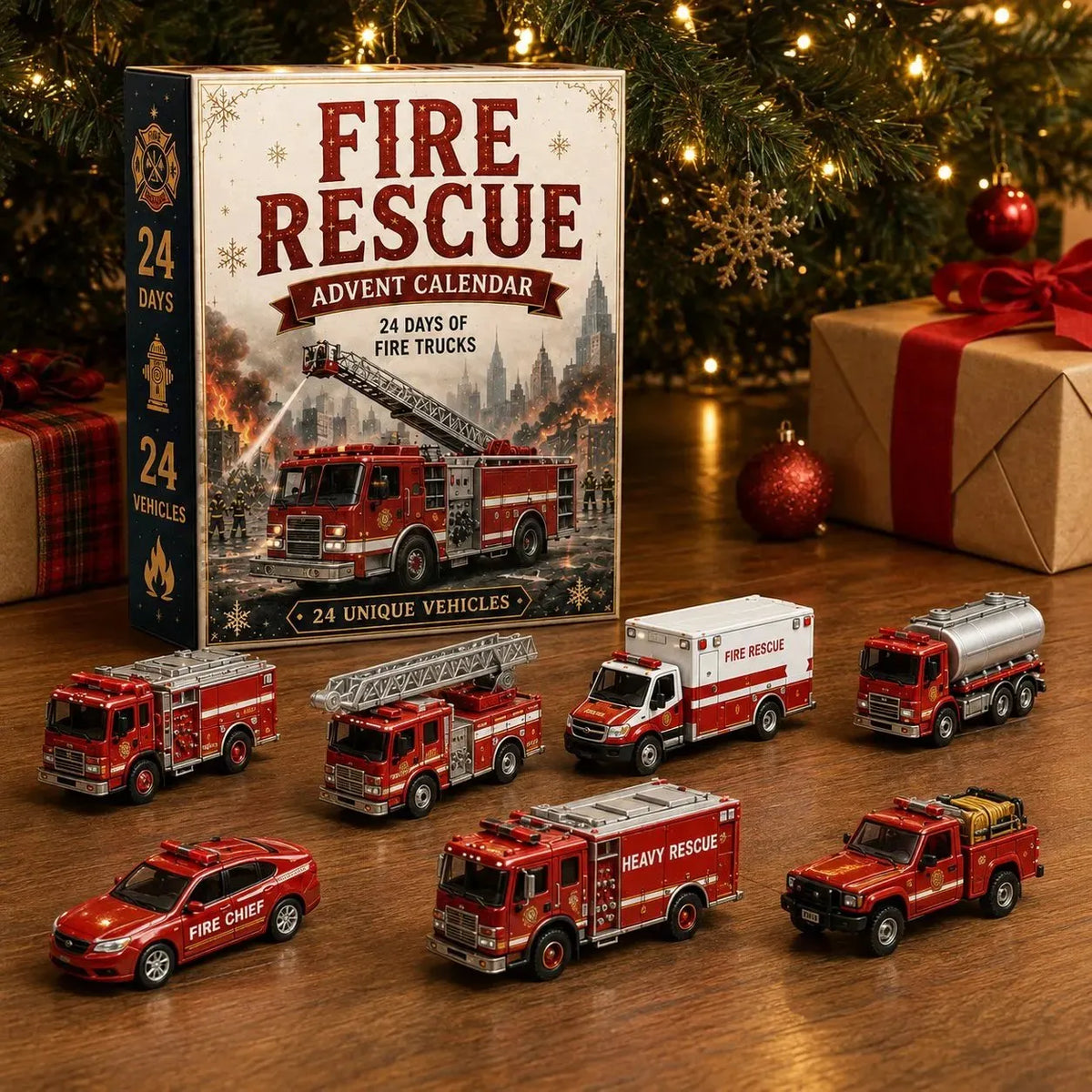 🚧 Bouw de Vloot Collectie 24-Daagse Voertuigen Advent Kalender Serie | ✨ Een Nieuw Avontuur Elke Ochtend