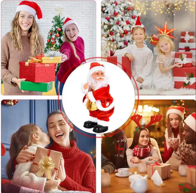 SantaDance | Dansende Kerstman Feestdecoratie Feestelijke Woondecoratie Gratis Verzending