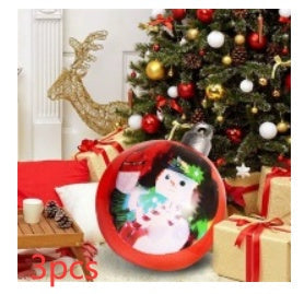 Opblaasbare Christmas Kerstbal 60 cm – Weerbestendige PVC Kerstdecoratie voor Buiten