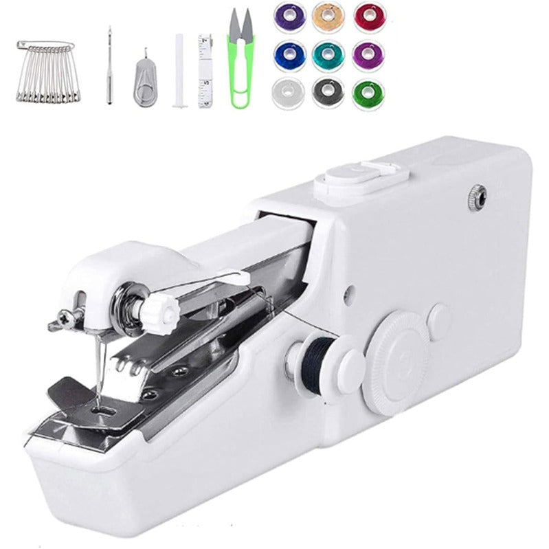 Mini Handheld Naaimachine Kit – Draadloos, Draagbaar & Klaar om te Naaien