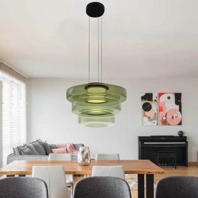 Glazen Hanglamp In Bauhaus Stijl