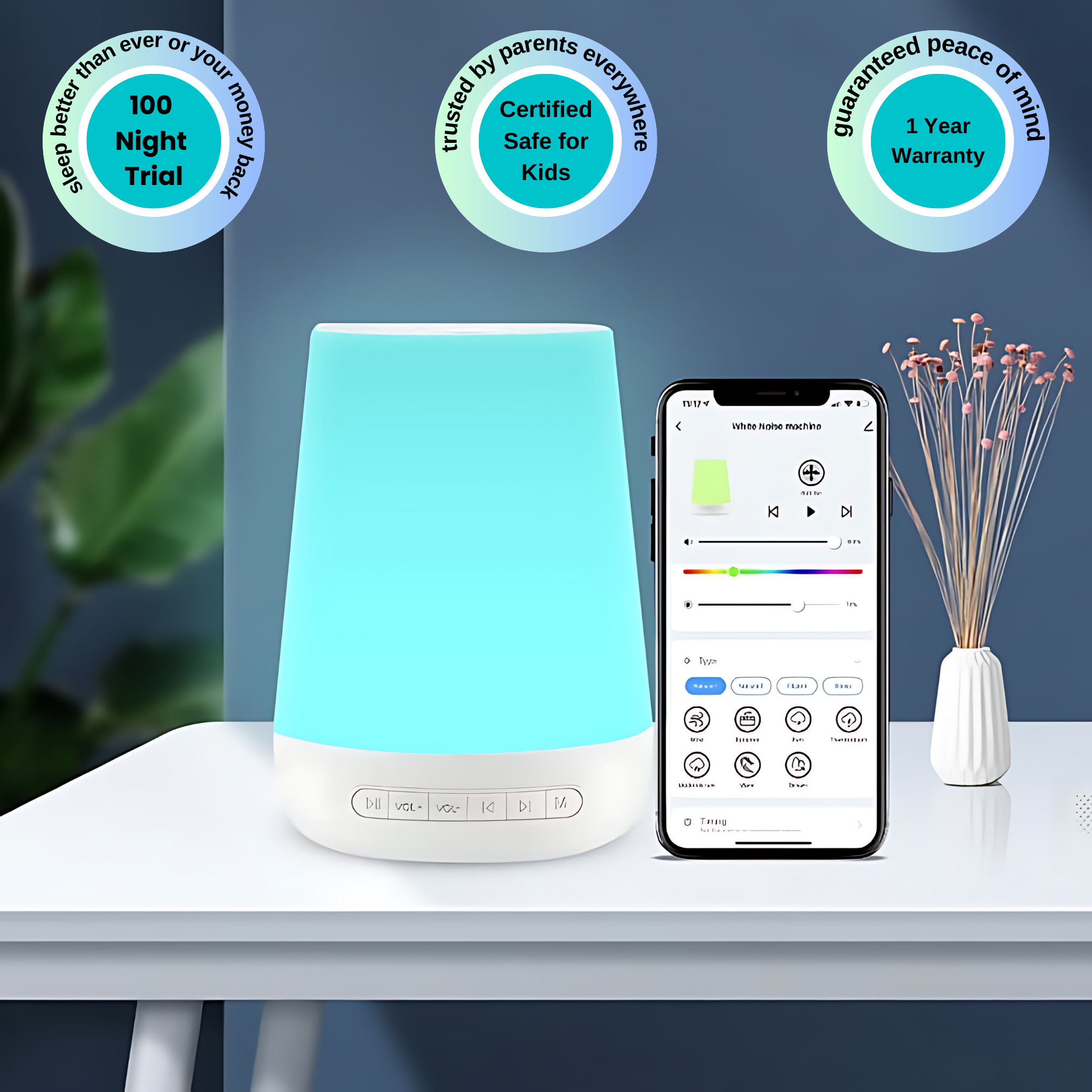 SleepyWhispers | Kalmerende Geluiden voor Baby's Slaapslaap Apparaat