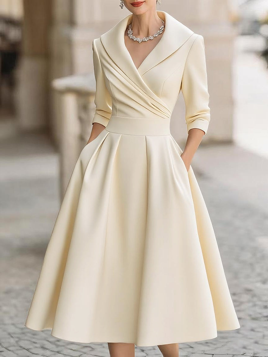 Lea™ - Elegante Midi-jurk