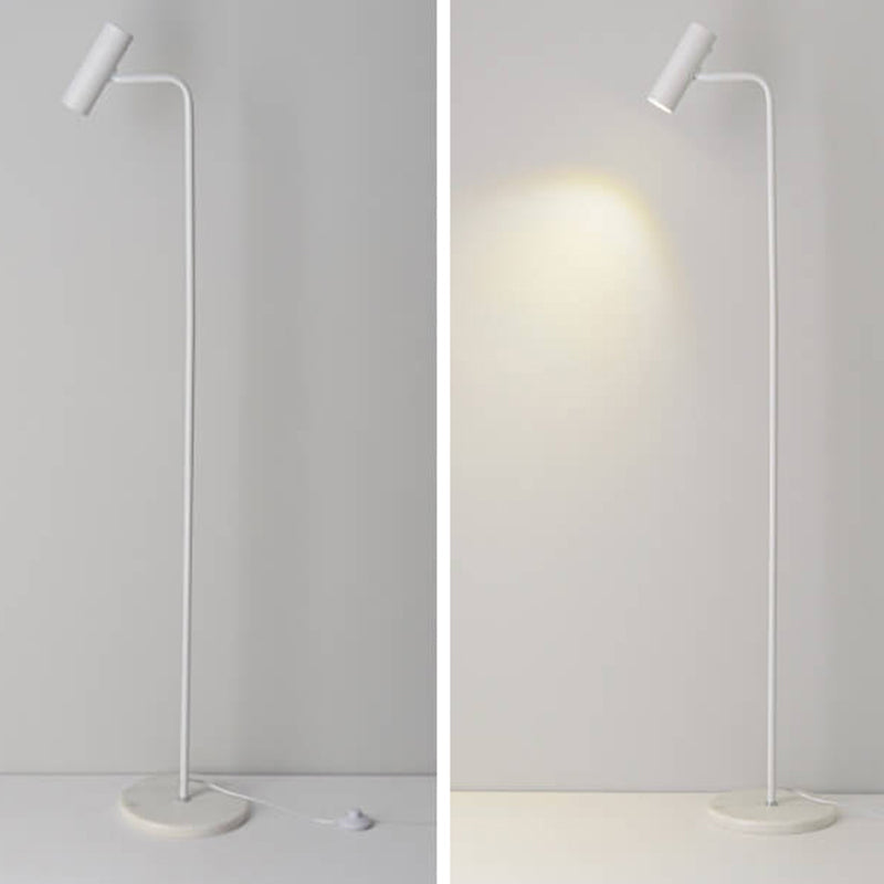 Industriële IJzeren Eenvoudige Lampvoet Verstelbare LED Staande Vloerlamp