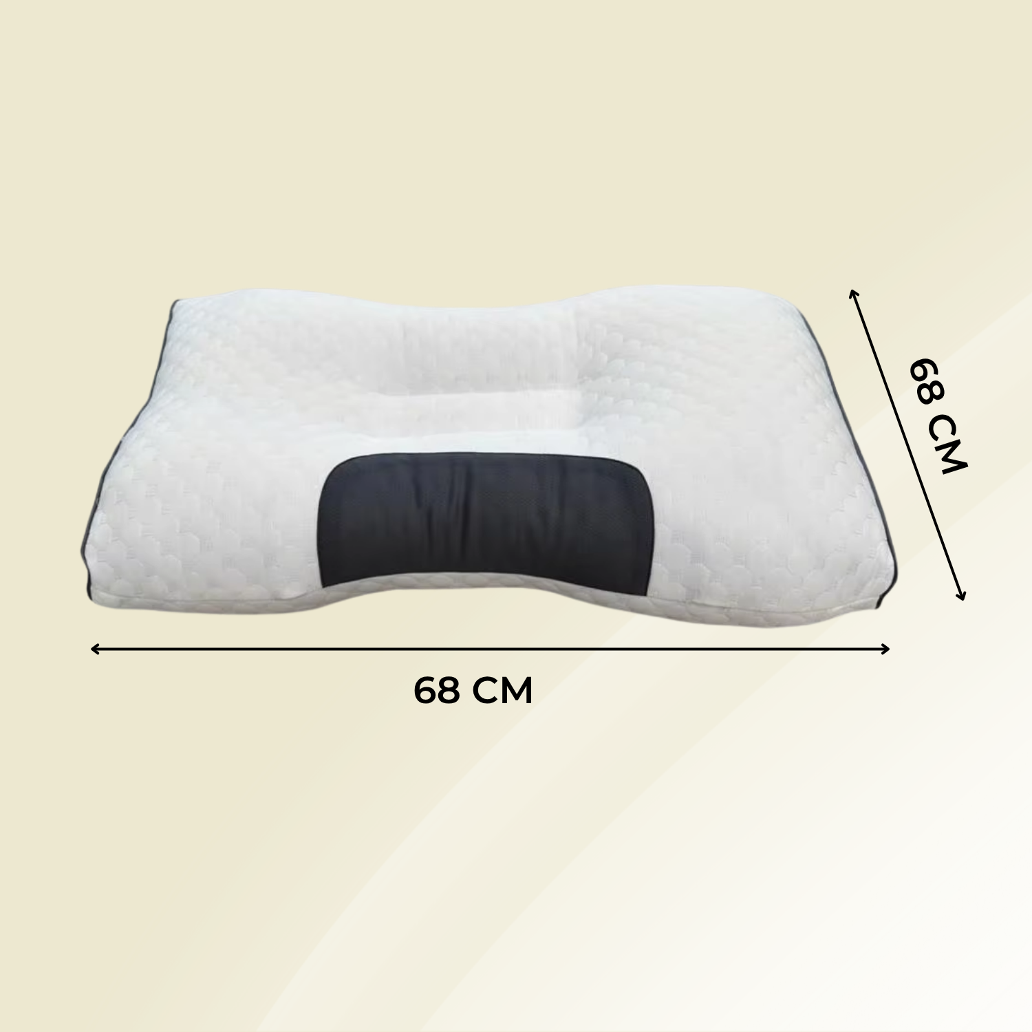 Ergonomisch Nekkussen Geheugen-Schuim Ademend Contour
