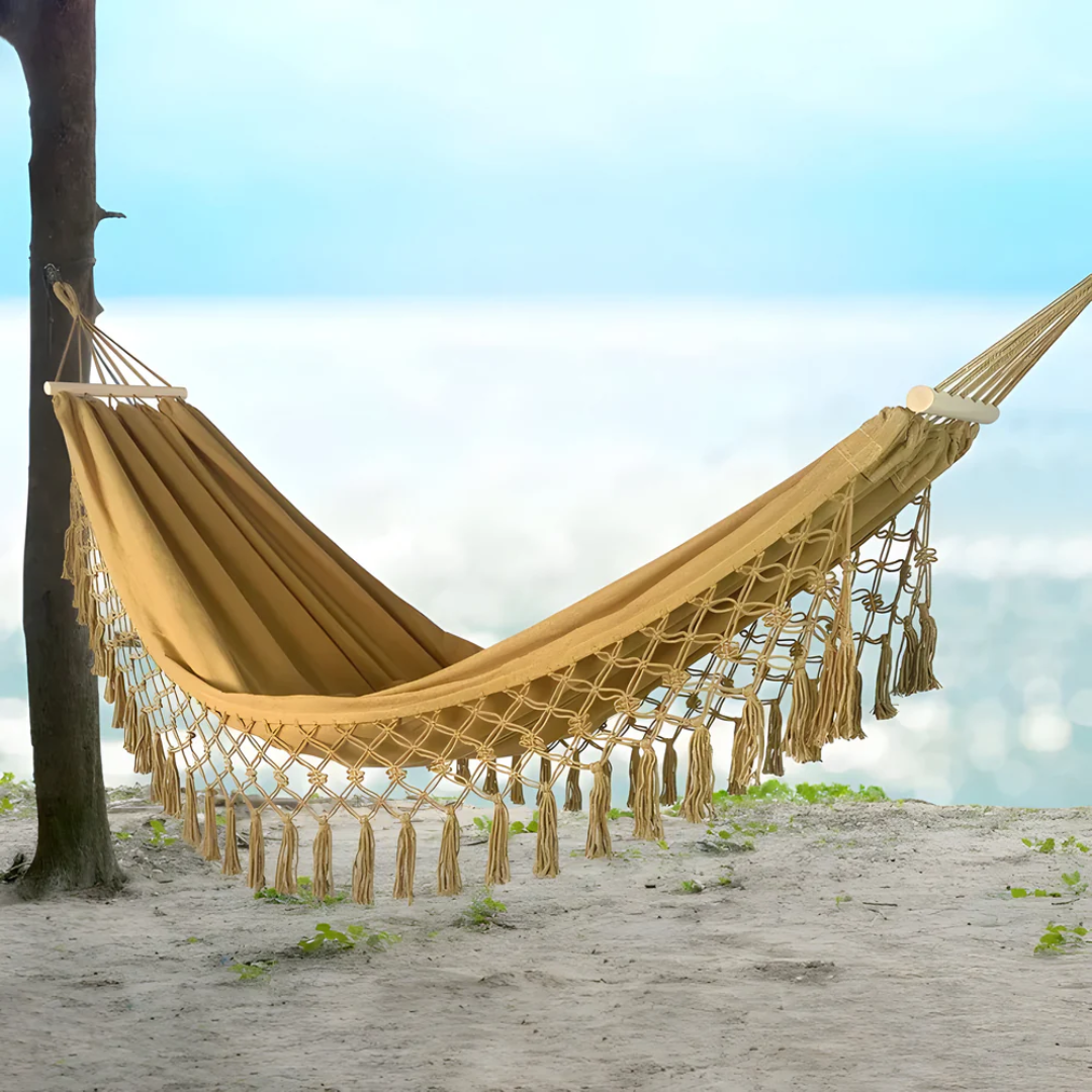 Velri - Comfortabele Boho Hangmat van Katoen